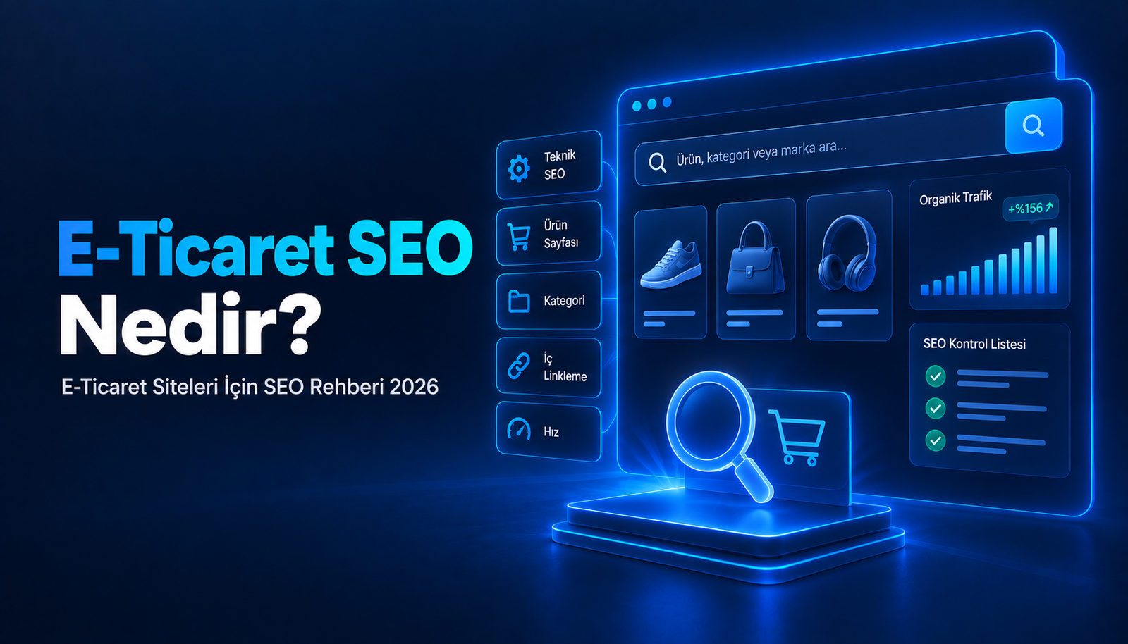E-Ticaret SEO Nedir E-Ticaret Siteleri İçin SEO Rehberi 2026