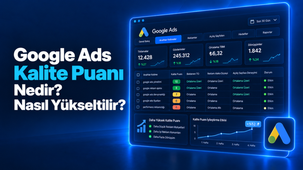Google Ads Kalite Puanı Nedir? Nasıl Yükseltilir?